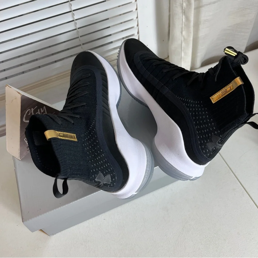 Under Armour Curry 4 “More Dimes” Basketball Shoes Men Size 10‎ 1298306-001 (c7)